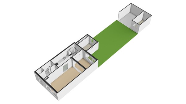 Floorplan - Waddenstraat 20, 1779 XB Den Oever