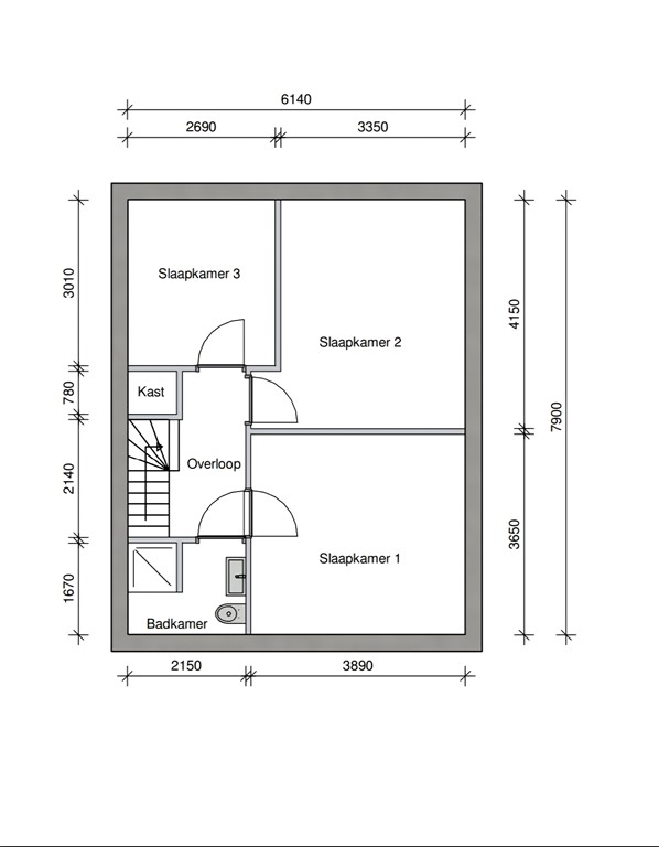 mediumsize floorplan